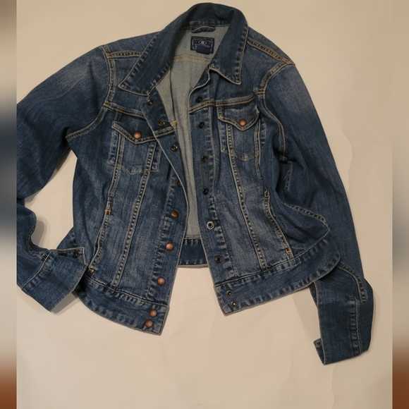 LUCKY BRAND DEMIN JACKET SIZE LARGE. - Picture 2 of 4